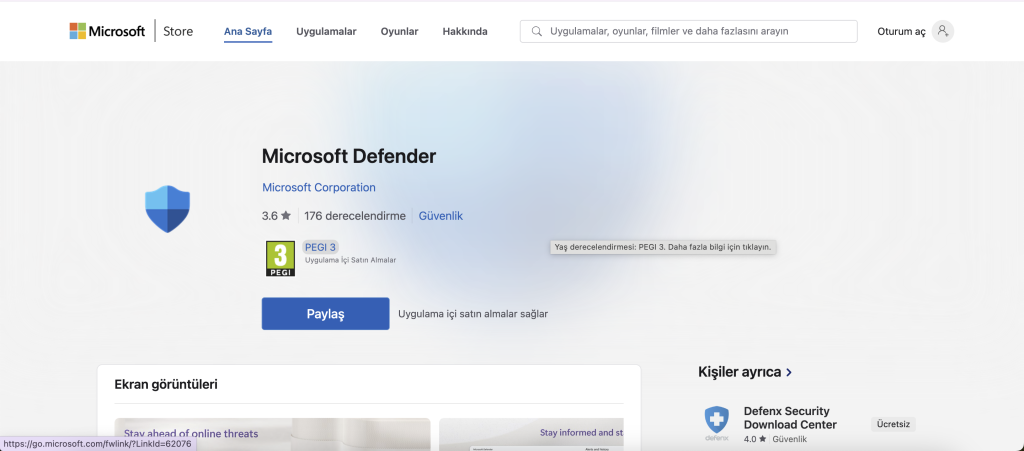 Microsoft Windows Defender