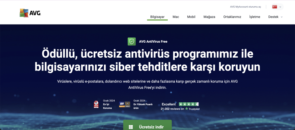 AVG AntiVirus Free