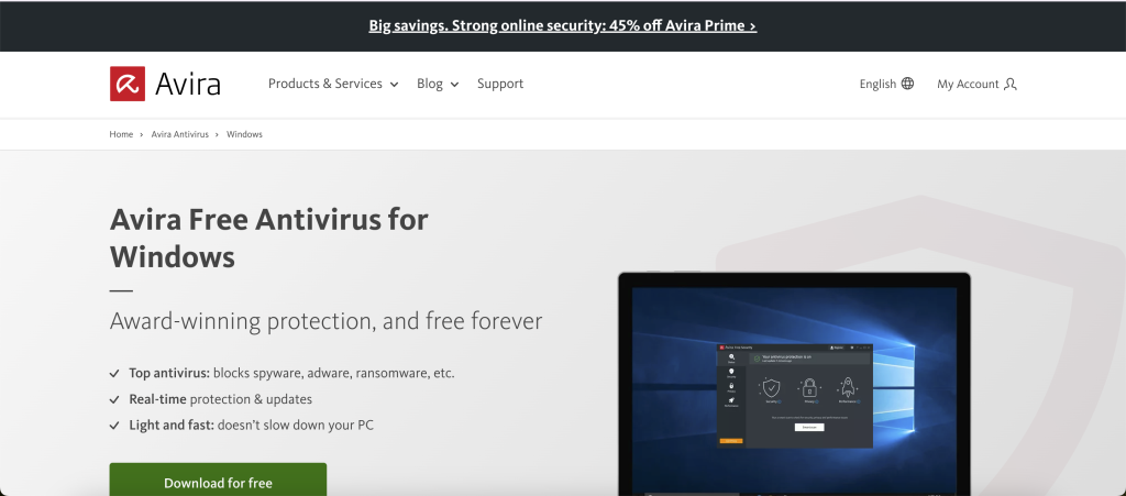 Avira Free Antivirus