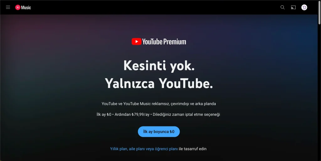 YouTube Music Premium