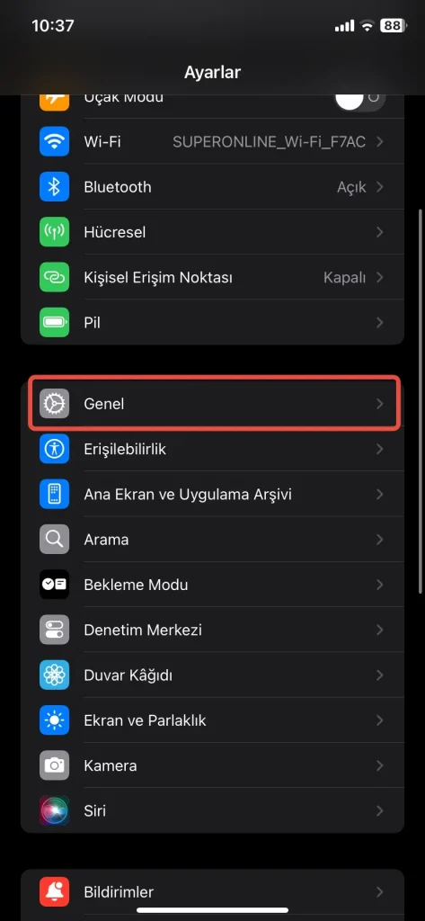 iPhone Cihaza Format Atma Yöntemleri2