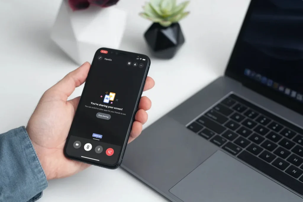Telefonda Discord Yayın Açma (Ekran Paylaşımı)