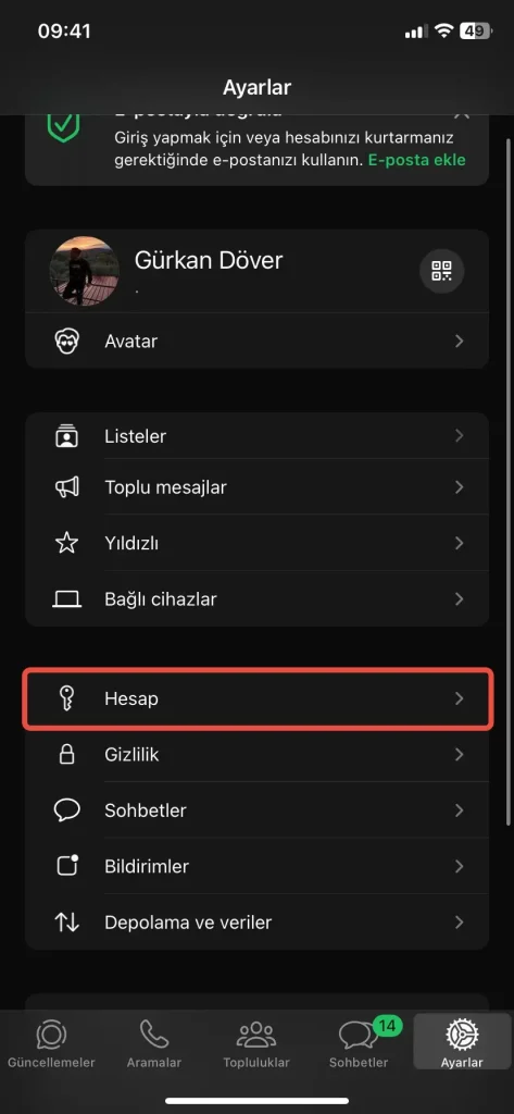 WhatsApp İki Adımlı Doğrulama Nasıl Açılır?
