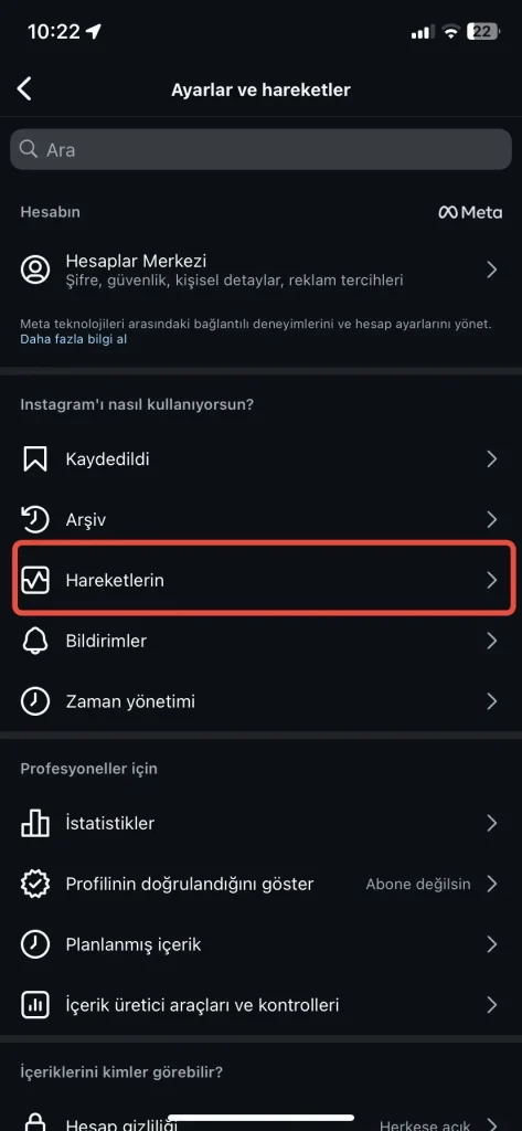 instagram begenileri silme 3