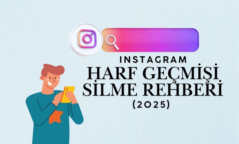 Instagram harf geçmişi silme