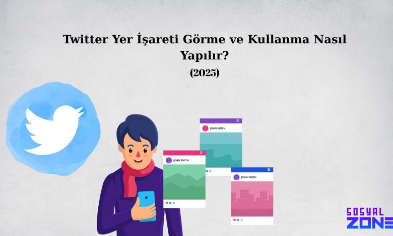Twitter yer işareti görme