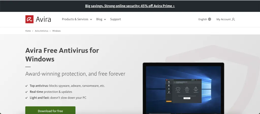 avira free antivirus