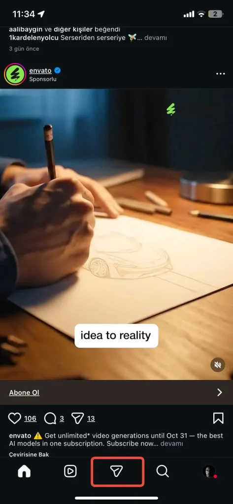 Instagram Tek Seferlik Fotoğraf Nasıl Atılır