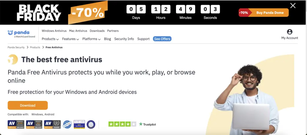 panda free antivirus