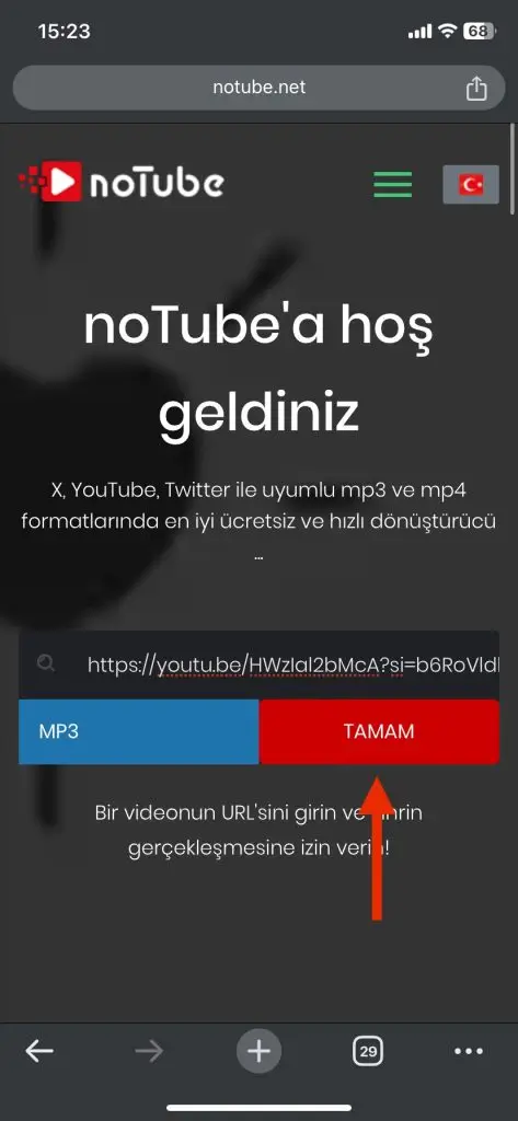 telefondan youtube mp3 dönüştürme yöntemleri mobil
