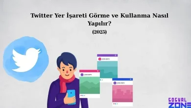 twitter yer işareti görme ve kullanma nasıl yapılır