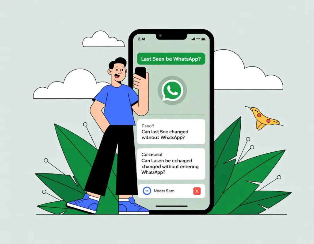 whatsapp girmeden son görülme değişir mi