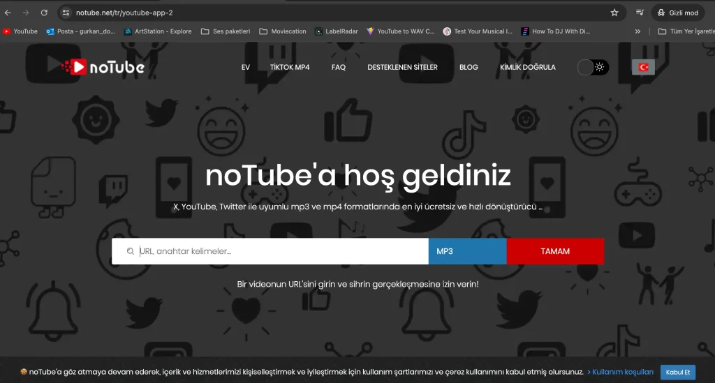 youtube mp3 dönüştürme programı