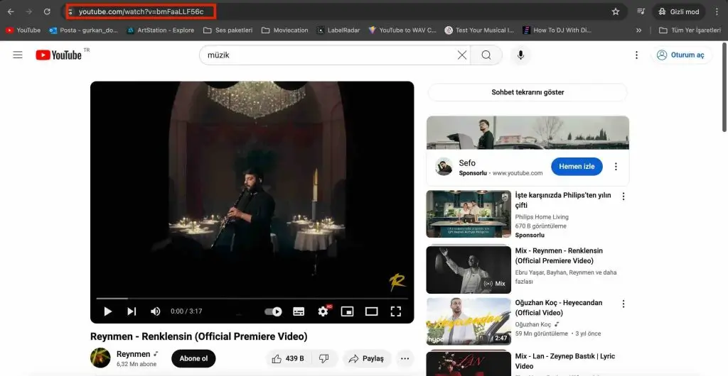youtube video dönüştürme mp3