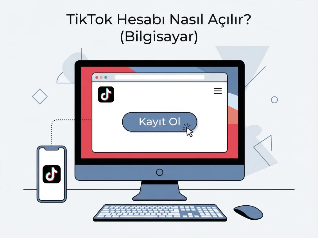 TikTok Hesabı Nasıl Açılır? (Bilgisayar)