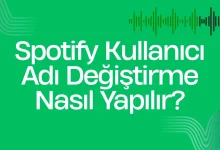 spotify kullanıcı adı değiştirme