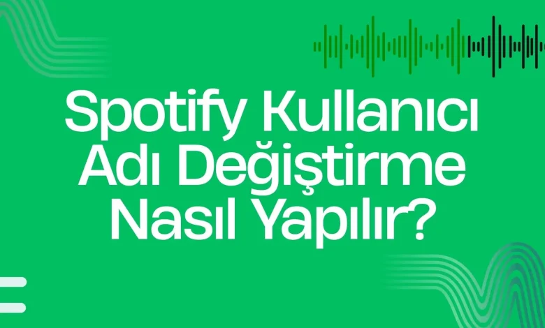 spotify kullanıcı adı değiştirme